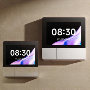 Xiaomi Smart Home Panel Switch Touch Screen Speaker Bluetooth Gateway 3.23 Inch Control Screen Ivory White PC Material