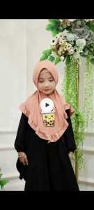 Kerudung Anak Murah / Kerdung Boba / Kerudung Kids Melia Boba