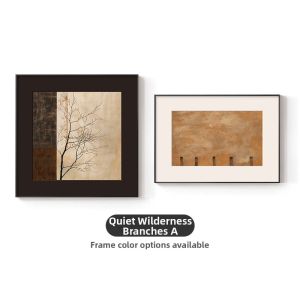 HAIMASHENGKANG | Abstract Vintage Bedroom and Living Room Decorative Wall Art