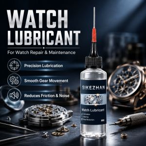 Premium Watch Lubricant Oil with Precision Needle Tip Gear Cleaning Noise Reduction Liquid for Mechanical Clock Repair Tools