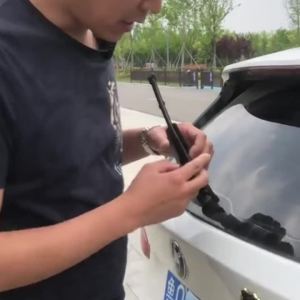 16" Rear Wiper Blade  Windshield Windscreen Tailgate Window Rain Brush For Audi A6 Avant Allroad 4G5 C7 2011 - 2018