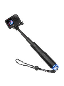 AFAITH Waterproof Selfie Stick for GoPro Hero 13 12 11 10 9 8 7 DJI OSMO Action 5 4 3 Extendable Handheld Monopod Telescopic Pole Aluminum Hand Grip Action Cameras