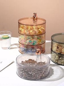 [ Lebaran Exclusive ] Dejavu Toples Snack Lebaran Hari Raya Idul Fitri Toples Bertumpuk Toples Susun Bulat Toples Mewah Toples Permen Cantik HSB833