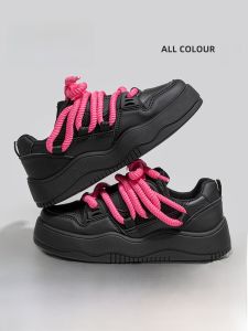 Giày nữ Warrior đế dày cao su màu trơn thoáng khí