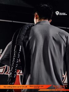 Monster Guardians | Áo Dài Tay Thể Thao Phong Cách Bán Zip cho Nam Mùa Xuân và Thu