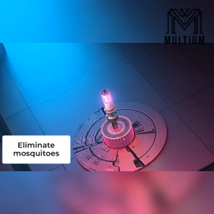 3rd Gen Electronic Mosquito Killer Lamp 2000 mah Battery(White)| Mosquito Killer Lampl Anti Fly | Trap Bug | Electric Inhalation | Shock Mosquito | Lamp Insect Killer | Zapper USB Electric | Insect Repellent | Purple Light lamp | Mosquito Killer