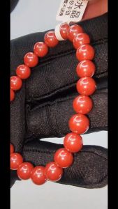 (SG Seller Ready Stocks) Natural Imperial Cinnabar Bracelet 8mm+ 天然帝皇朱砂手链 8+毫米