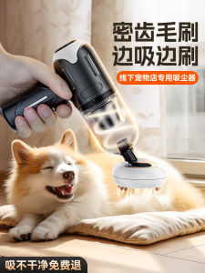 Automatic Pet Hair Vacuum Cleaner Handheld Small Size for Cat Fur Bed Use Portable Cleaning Tool High Power Cordless Vacuum