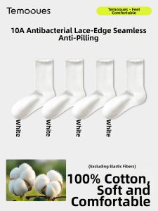 Cotton Breathable Medium Crew Socks