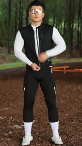 WOSAWE Áo khoác xe đạp nam Mùa đông ấm len thoáng khí ngoài trời thể thao xe đạp áo khoác