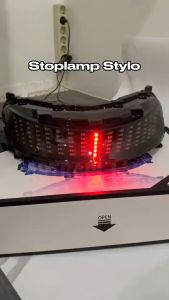 Xcase Stoplamp Stylo 160 Abs Cbs Lampu Stop Coloseum Running PNP Tinggal Pasang WD 217 oscar motor