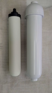 ชุดไส้กรองน้ำ เซรามิค CERAMIC หัวเกลียว มี มอก. พร้อมกระบอกกรองน้ำ HOUSING สีขาว แบบเกลียว 9WAREE