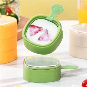YESPERY 1/3Pcs Food Grade Summer Popsicle Mold With Cover Homemade Ice-Pop Making Mould DIY Mini Ice Mould