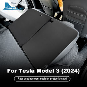 For Tesla Model 3 Highland 2024 Airspeed Seat Backrest Cushion Protective Pad Rear Seat Trunk Pads Back Backrest Protective Cushions Automobile Accessories