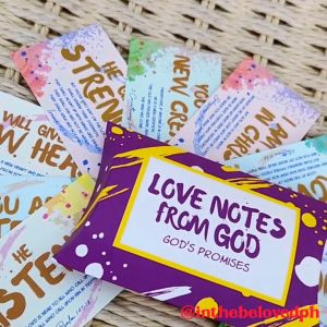 In The Beloved PH || Love Notes from God- assorted bible verse cards for encouragement inspiration faith bible based scripture cards