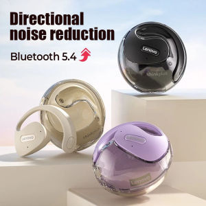 XM Lenovo Thinkplus X15 Pro True Wireless Bluetooth Earphone 5.4 Buka OWS Hanging Earbuds TWS HIFI Stereo Noise Reduction High Definition Headset untuk Android IOS