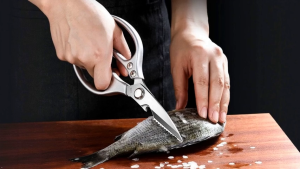 Industrial Strength Kitchen Scissors Stainless Steel Multi-Style Chicken Bone Cutting Shears