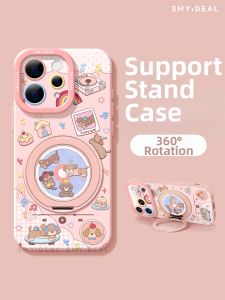 Smyideal | Magsafe Magnetic Rotating Bracket Vivo Phone Case Silicone