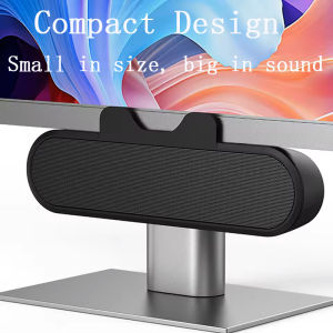 Soundbar Speaker Mini Portable USB Wired Computer TV PC Laptop Desktop Clip Subwoofer Sound Box Music Bocina Coluna Caixa De Som