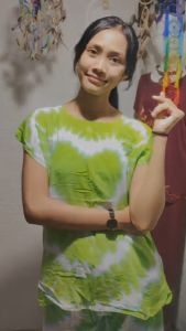 Atasan Wanita Kekinian Love Pelangi Dewasa / Baju Bali