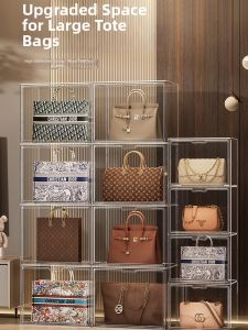 AMU·PIGGY | Transparent Organizer Storage Rack for Bags