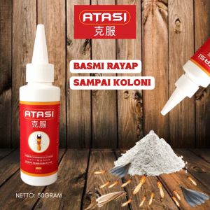 ANTI RAYAP BUBUK ATASI OBAT RAYAP KAYU PEMBASMI RAYAP AMPUH SERBUK TERMITE POWDER OBAT ANTI RAYAP TABUR