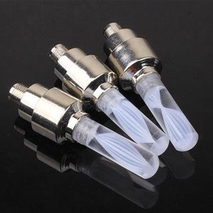 2/4Pcs New Hot Valve Caps Bike Tyre Wheel Night Light Car Tire Tire Lamp Bike Decoration Bicycle Accessories LED Light
