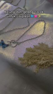 KAHASIL JEWELRY Kalung Titanium Wanita Anti Karat Luntur Rantai Aksesoris Fashion KH017