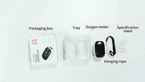 FDA Fingertip oximeter oxymeter blood glucose meter set pulse Portable Finger Clip Pulse Saturation Detector Heart Rate Monitor
