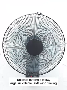 【BUY 1 TAKE 1】16 Inch Electric Fan Wall Fan with Remote 3 speed regulation 5 Blades Strong Wind Smart Remote Control for Kitchen Home Living Room