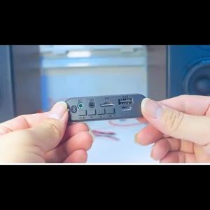 Bluetooth 5.0 MP3 WMA WAV Decoder Board DC 12V Handsfree Call 3.5mm Microphone USB TF FM Car Audio Music Player Speaker DIY