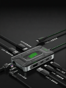 PIVA | Type C Convertible Docking Station Compatible Multiple Devices HDMI Splitter