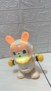 COD Mainan Anak Mainan Karakter Kelinci Astronot Dancing Rabbit Space Warrior