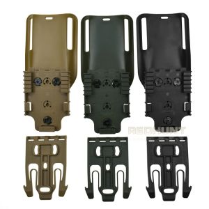 Bao Đựng Súng Airsoft Chiến Thuật Với Bộ Chuyển Đổi Thả Nhanh Kẹp Ngắn SOG Giá Đỡ Gắn Thắt Lưng 2 Inch Bảng Treo Thắt Lưng Bằng Polymer Dành Cho Săn Bắn