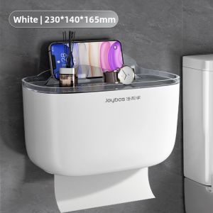 JOYBOS | Wall-mounted Drill-free Waterproof Tissue Storage Box