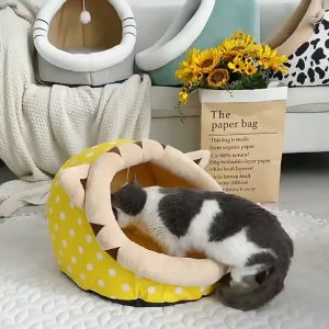 Cat Bed Bola Nyaman: Tempat Tidur Kucing Mewah & Berkualitas Tinggi