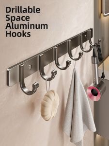 ERMO | Bathroom Wall Mounted Clothes and Towel Hanger