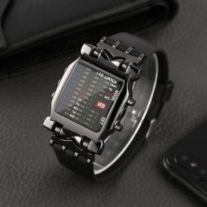 Smart Watches for Men and Women with Titanium Alloy Case Resin Strap Plastic Mirror Quartz Solar Movement Wrist Watch
