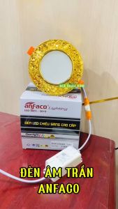 [ ĐÈN CHÙM XINH ] Đèn âm trần hợp kim AFC-001 LED 12W chính hãng Anfaco lắp Spa phòng khách...VVV