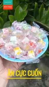 Kẹo dẻo trái cây sữa chua nhiều vị kẹo sữa chua trái cây thơm ngon chất lượng khối lượng 300g- 500g