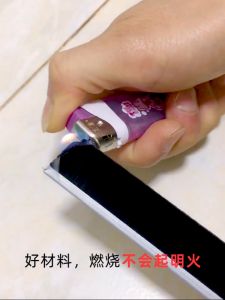 คิ้วกันแมลง/กันฝุ่น ที่กั้นขอบหน้าต่าง คิ้วขอบประตู ชนิดขนแปรง ยาว 100 ซม แถบติดขอบประตูด้านล่างแถบกั้นขอบล่างประตู จัดส่งจากกรุงเทพ