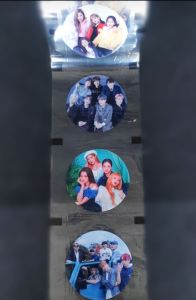 Plastik LId Seal Cup Motif Love 1000 Cup