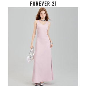 Forever21 | Pink Acetate Strap Dress 2025 Summer