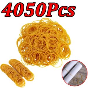 150-4050Pcs High Elastic Yellow Rubber Band 40mm Fasteners Students School Stationery Supplies Strong Elastic Rubber Band Office