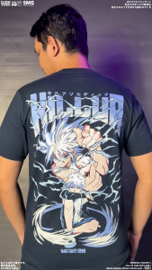 CLOWOR Killua Zoldyck Godspeed Mode Hunter x Hunter Anime T-Shirt