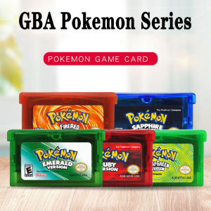 Takara Tomy | Pokemon GBA Series 32-bit Video Game Cartridge Console Card Pokemon Emerald FireRed LeafGreen Ruby Sapphire Multi-language