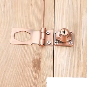 Zinc Alloy Drawer Lock With 2 Keys Lock safety Cabinet Cupboard Security Lock Key Hasp 2.5/3/4 inch