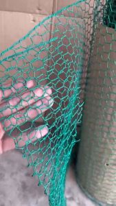 Cuộn dài 15m ( Khổ cao 50 cm ) Lưới kẽm bọc nhựa xanh cao cấp -chuồng gà vịt - hàng rào .