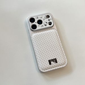 Sanrio | Black Polka Dot KT Phone Case With Bracelet Phone Case For iPhone 17 Pro Max 14 15 16 Pro Max Shockproof Silicone Cute Cover