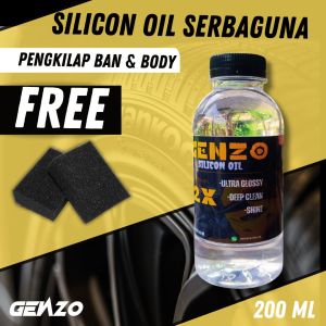 SILICON OIL SEMIR BAN & BODY PENGKILAP BODY MOTOR DAN MOBIL SILIKON OIL 500 ML